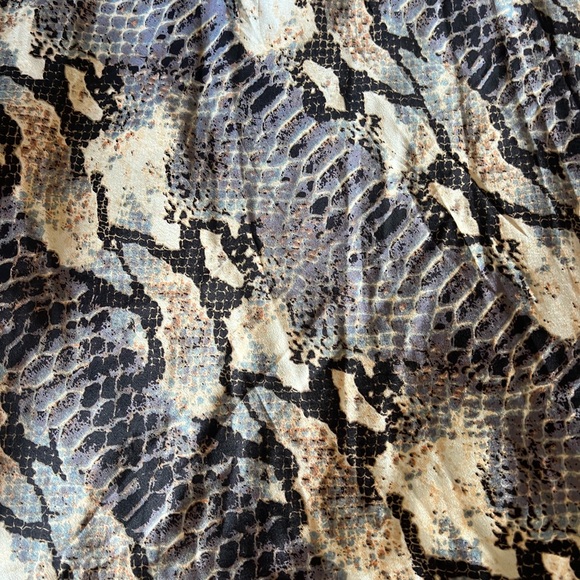 Angie Snake Print Pencil Skirt - Picture 2 of 5